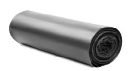 [ZIENEN-2424] BOLSA ROLLO NEGRA 24 X 24 (60CM x 60CM)