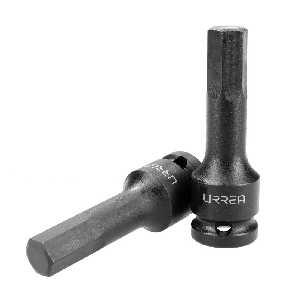 Dado de impacto con punta hexagonal cuadro de 1/2", métrico, 6 mm Urrea