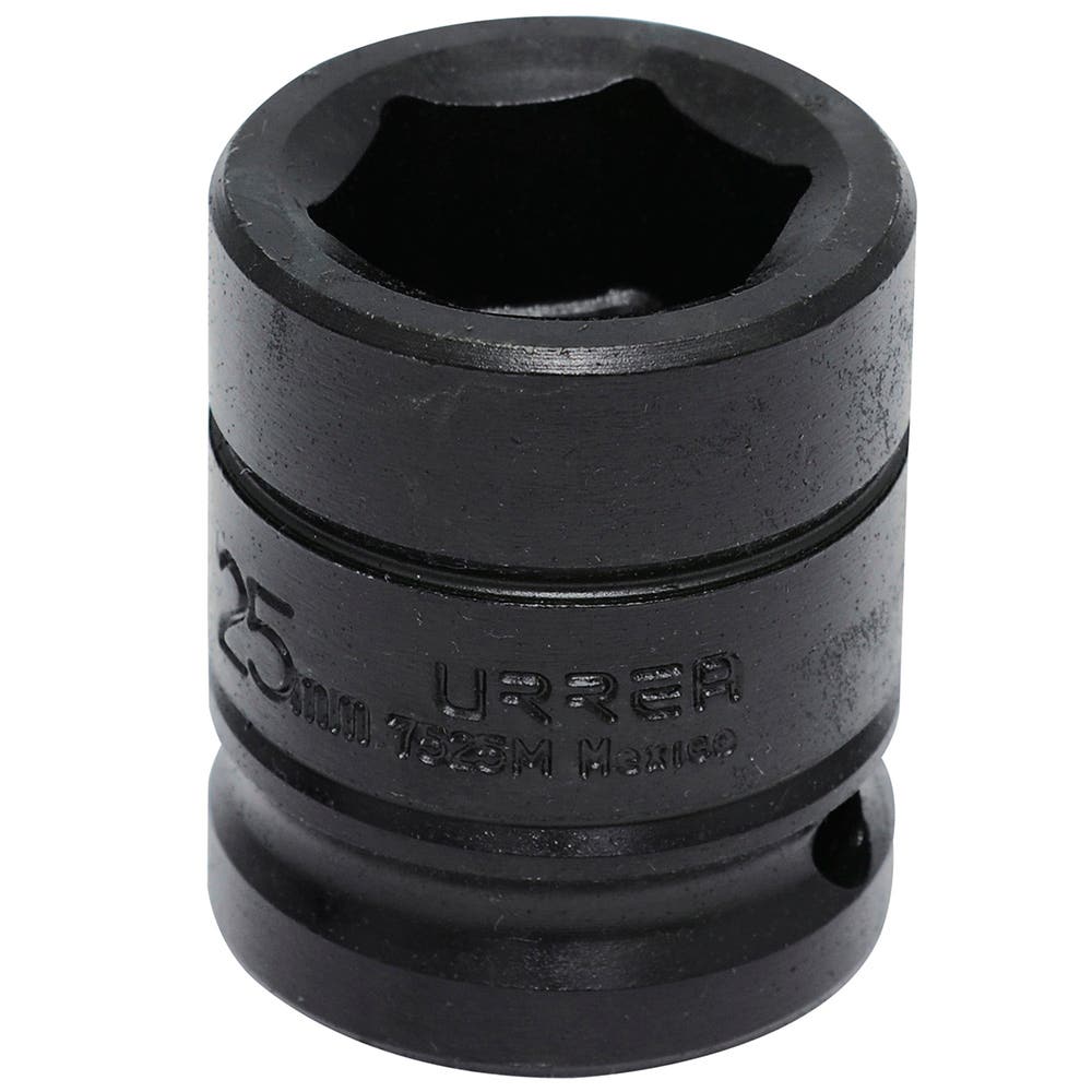 Dado de impacto cuadro de 3/4", 6 puntas, métrico, 25 mm Urrea