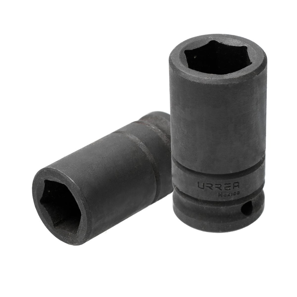 Dado de impacto largo cuadro de 3/4", 6 puntas, métrico, 34 mm Urrea