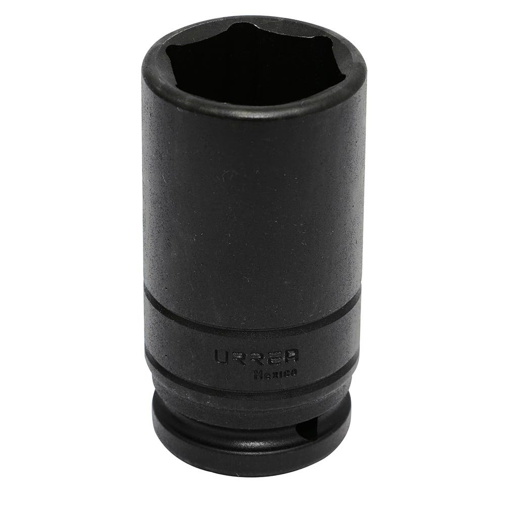 Dado de impacto largo pared delgada cuadro de 3/4", 6 puntas, en pulgadas, 1-7/16" Urrea