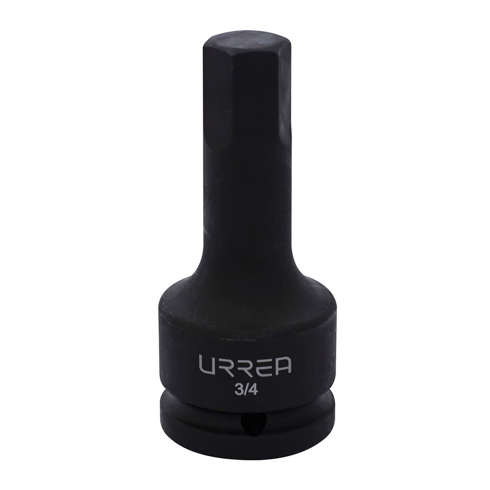 Dado de impacto con punta hexagonal cuadro de 3/4", en pulgadas, 3/4" Urrea