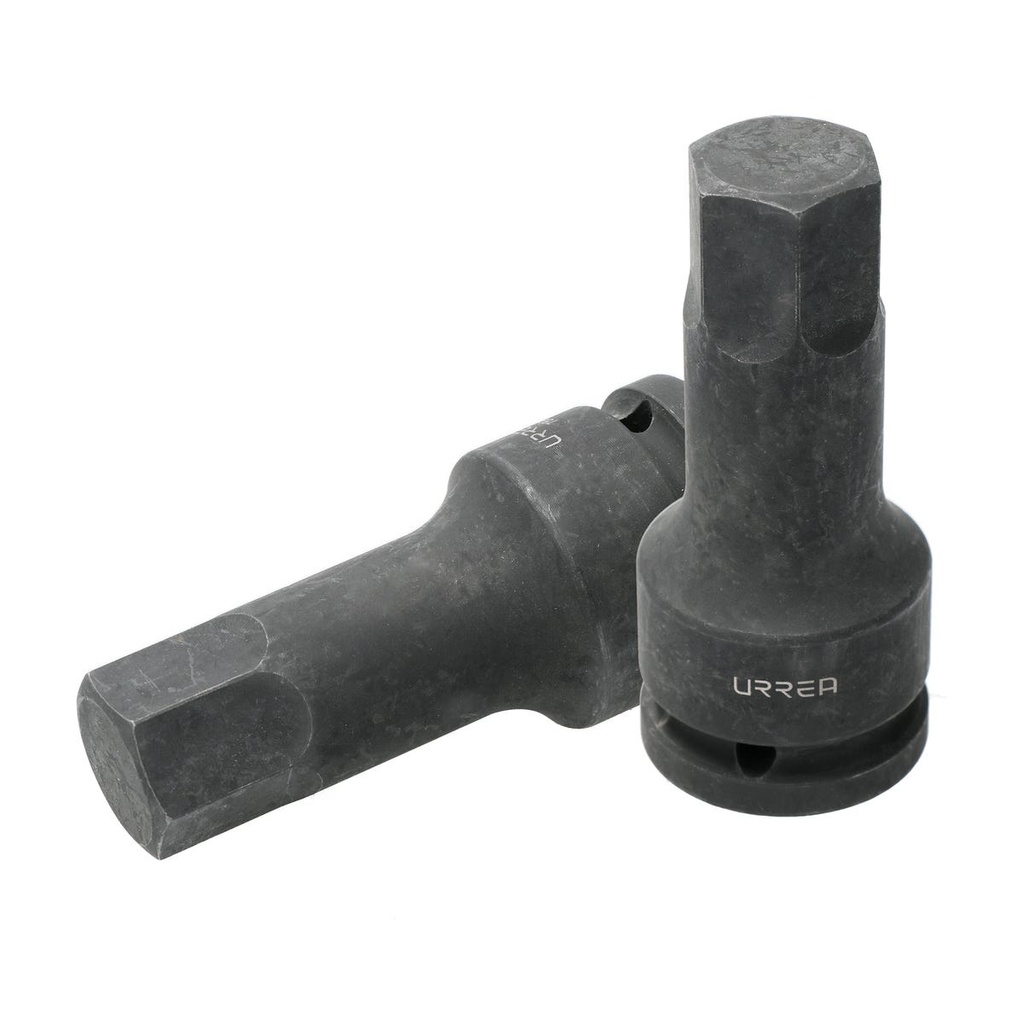 Dado de impacto con punta hexagonal cuadro de 3/4", métrico, 19 mm Urrea