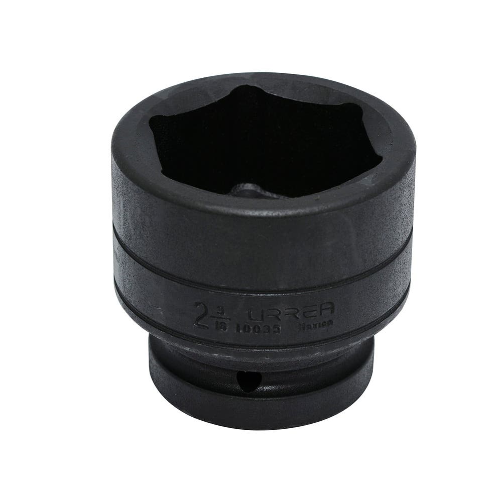 Dado de impacto cuadro de 1", 6 puntas, en pulgadas, 2-3/16" Urrea