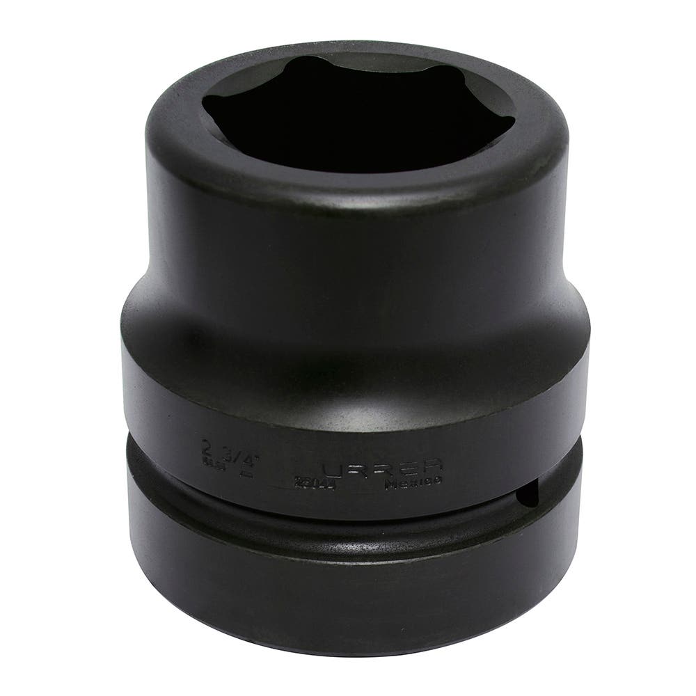 Dado de impacto cuadro de 2-1/2", 6 puntas, en pulgadas, 2-3/4" Urrea