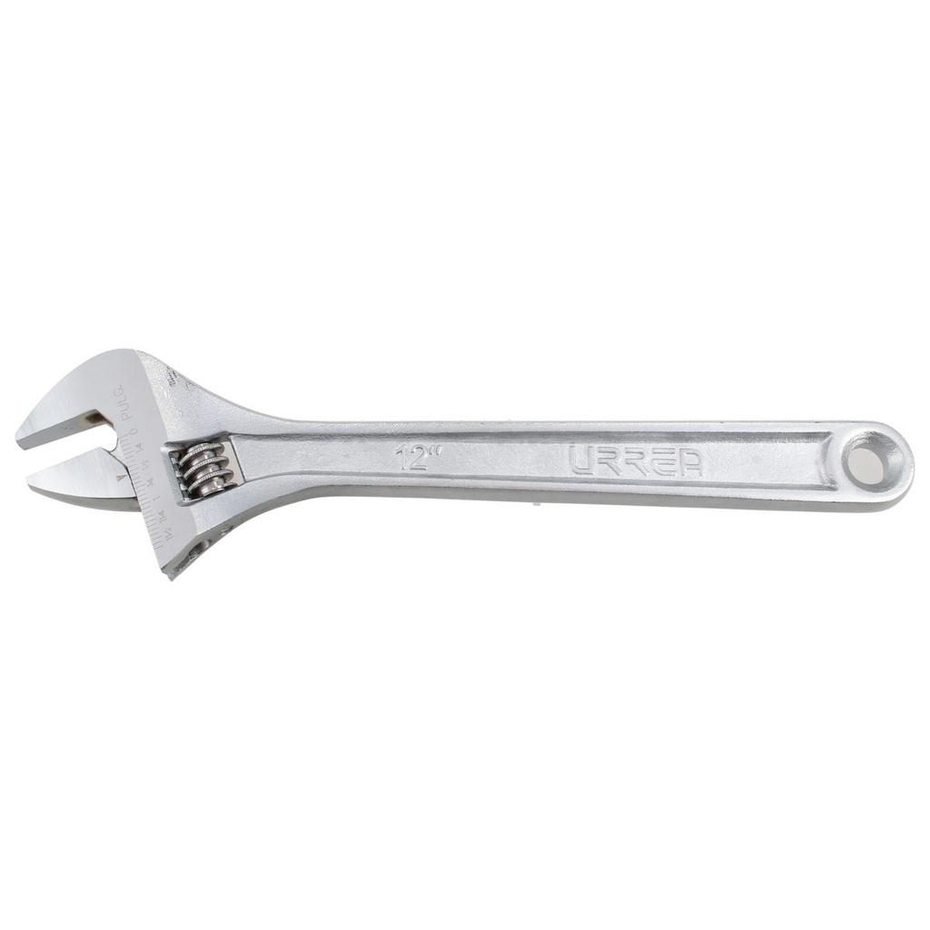 Llave ajustable cromada 1-3/8" 10" Urrea