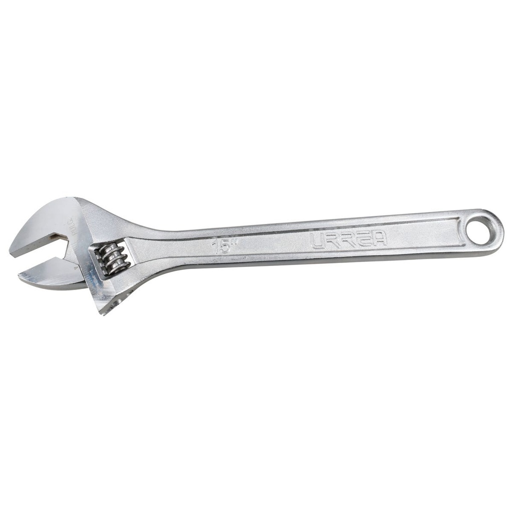 Llave ajustable cromada 1-49/64" 15" Urrea