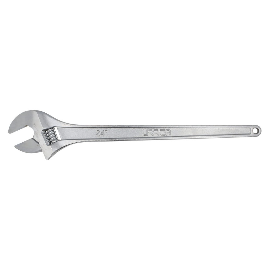 Llave ajustable cromada 2-35/64" 24" Urrea