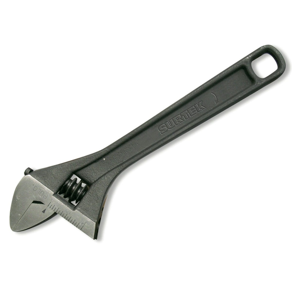 Llave ajustable pavonada 18" Surtek