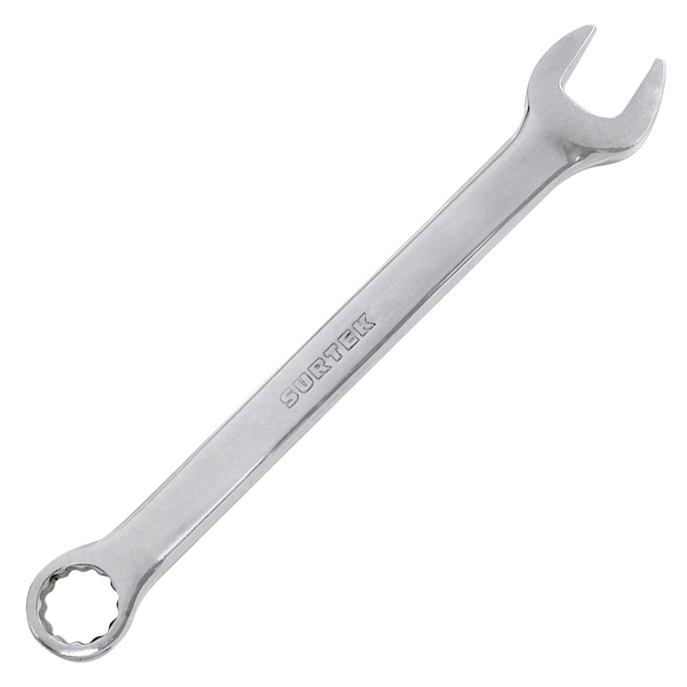 Llave combinada pulido espejo métrica, 12 puntas, 28 mm Surtek