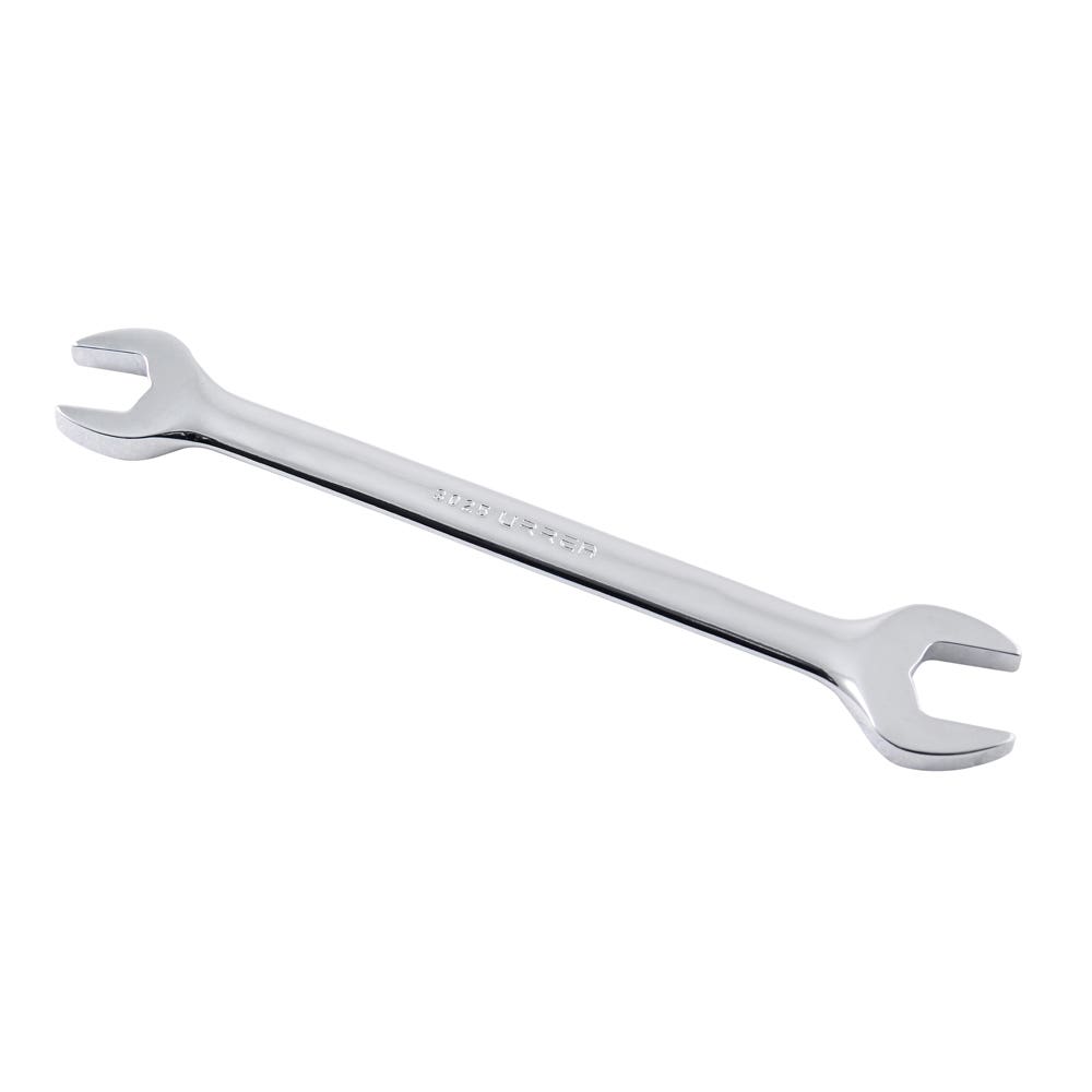Llave española pulido espejo en pulgadas, 19/32" x 11/16" Urrea