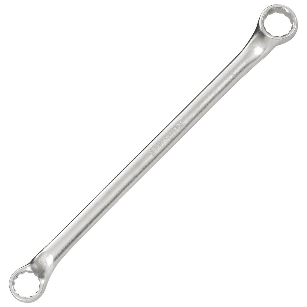 Llave de estrías pulido espejo de 45° en pulgadas, 12 puntas, 3/4" x 7/8" Surtek
