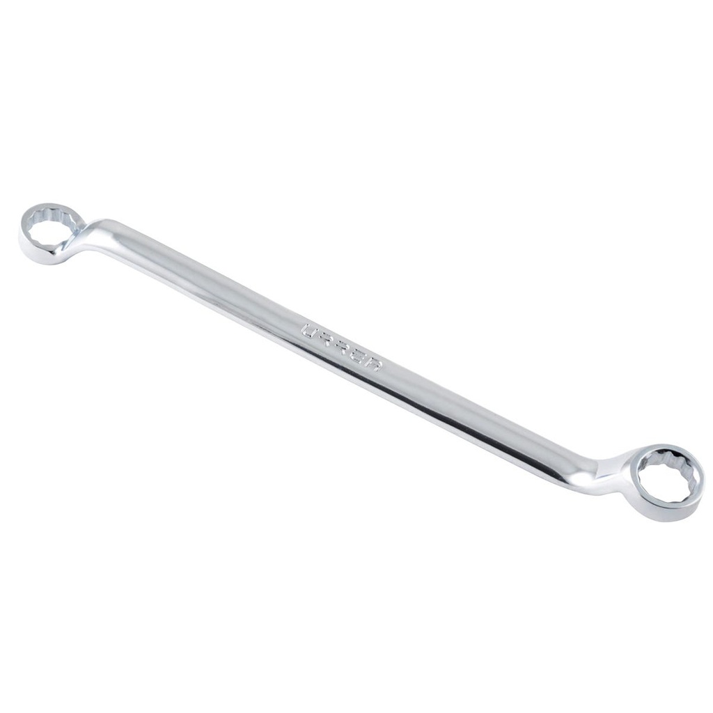 Llave de estrías pulido espejo de 45° métrica, 12 puntas, 9 x 11 mm Urrea