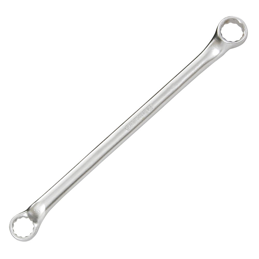 Llave de estrías pulido espejo de 45° métrica, 12 puntas, 16 x 17 mm Surtek