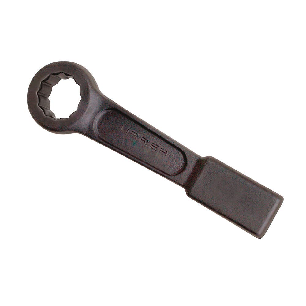 Llave de golpe plana fosfatizada en pulgadas, 12 puntas, 3-1/8" Urrea