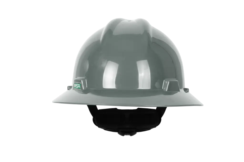 Casco de Seguridad V-Gard MSA Ala Completa Gris