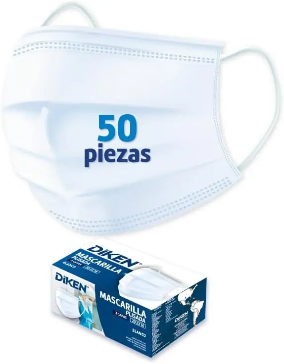 [3PLY] Cubrebocas Desechable Kooline 50 Pzs