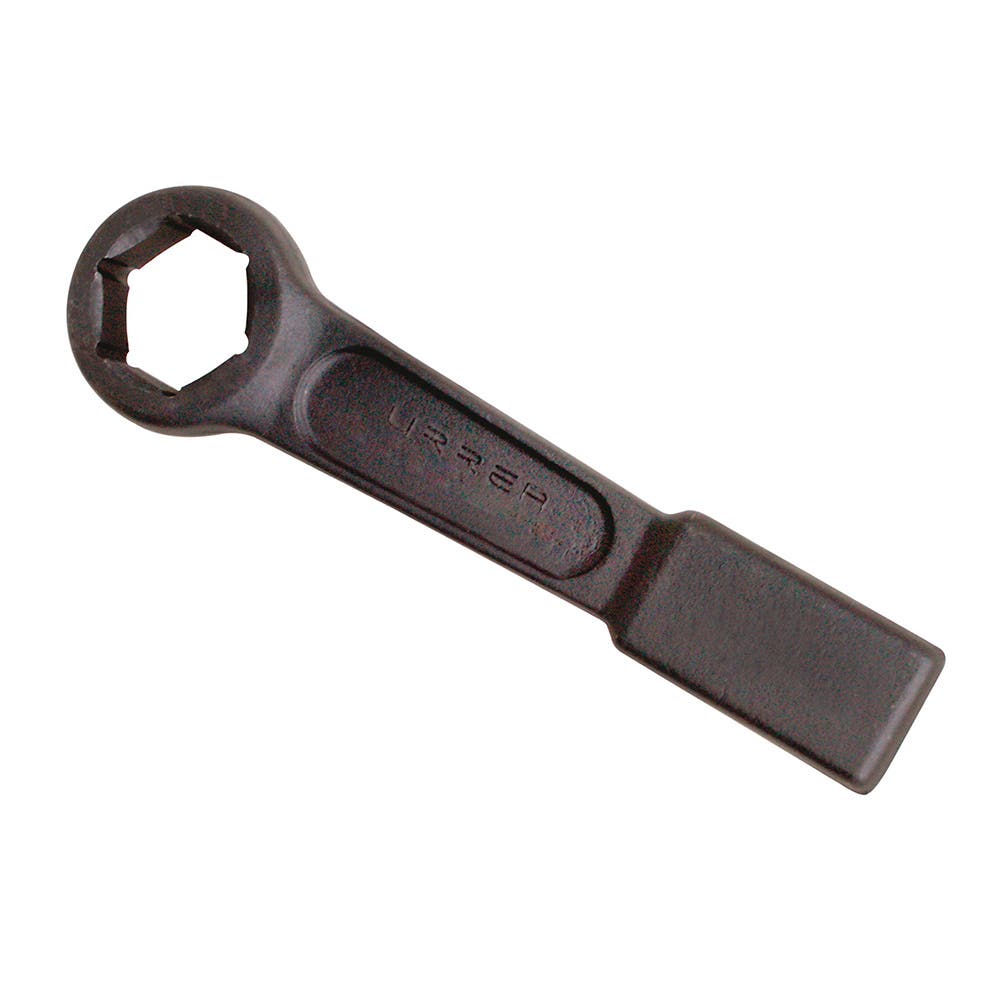Llave de golpe plana fosfatizada en pulgadas, 6 puntas, 2-1/4" Urrea