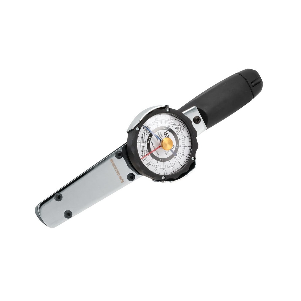 Torquímetro de carátula cuadro de 3/8", 0-150 in-lb Urrea