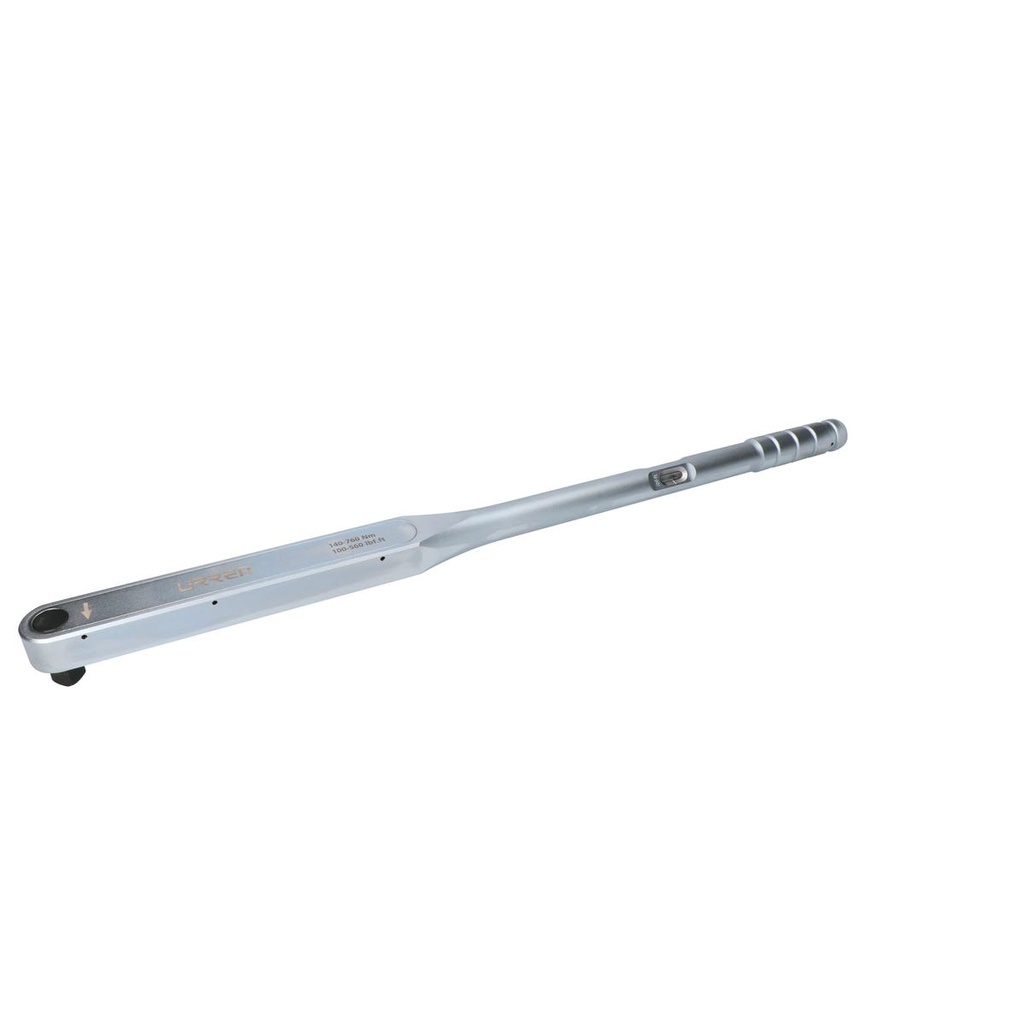Torquímetro de trueno con cuerpo de aluminio escala dual cuadro de 3/4", 100-560 ft-lb Urrea