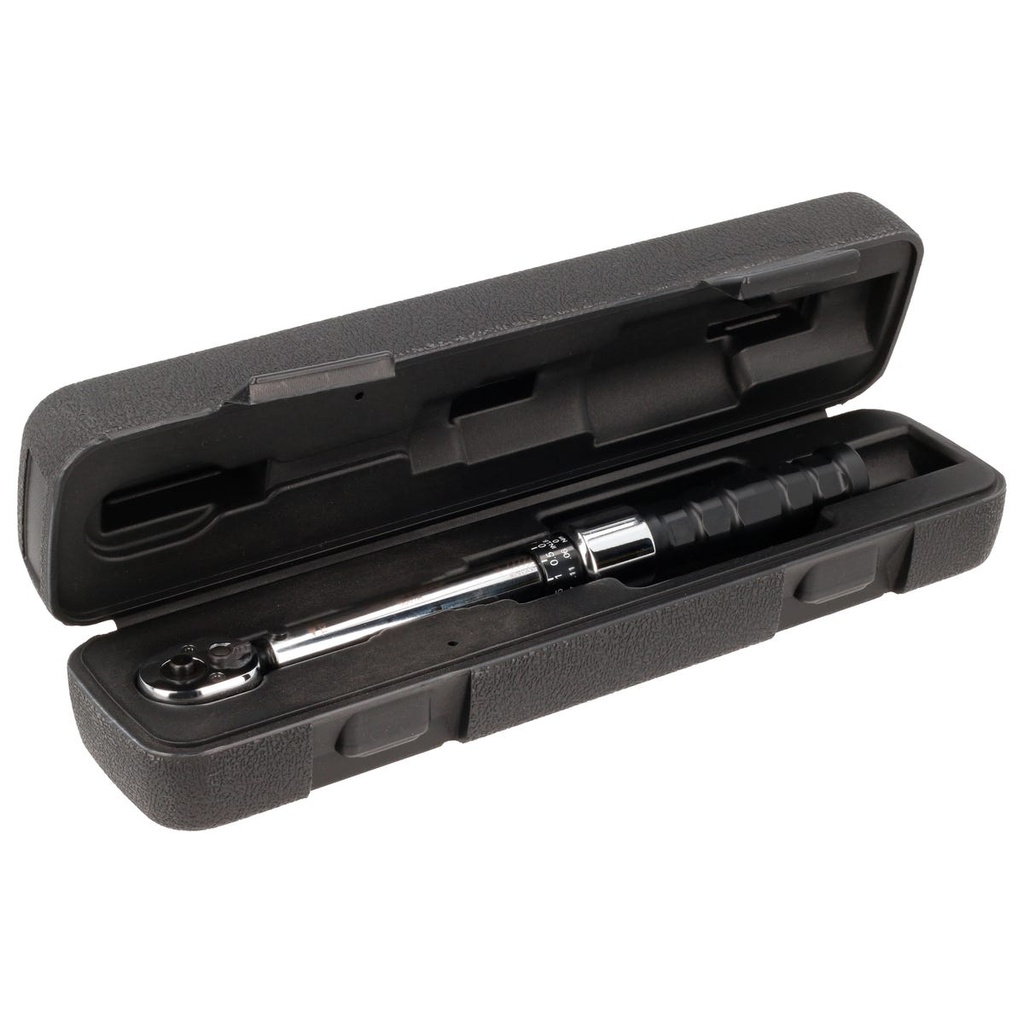 Torquímetro de trueno escala dual cuadro de 1/4", 10-50 in-lb (1.1-5.6 Nm) Urrea