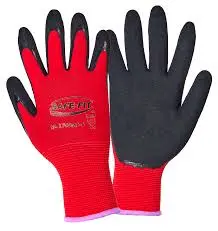 [DX-R2NIT-7] Guante Doble Recubrimiento Rojo/Negro (7)