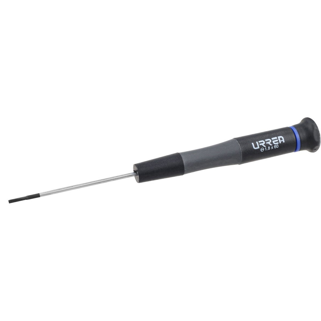Destornillador de precisión ESD anti-estáticos, punta plana 9/128" x 2-3/8" Urrea