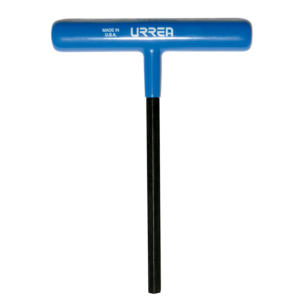 Llave hexagonal corta tipo "T" ergonómica métrica, 8 mm Urrea