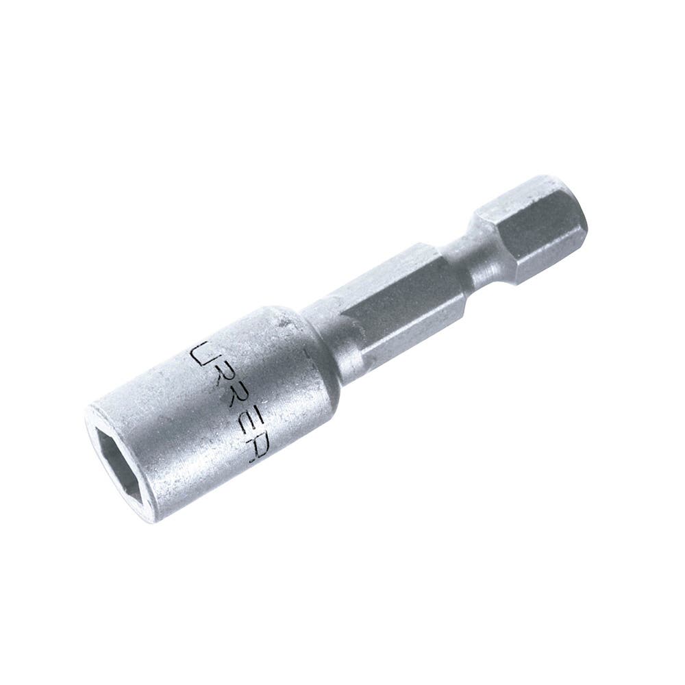 Punta de caja de poder con imán en pulgadas hexágono de 1/4", 3/8" x 1-7/8" Urrea