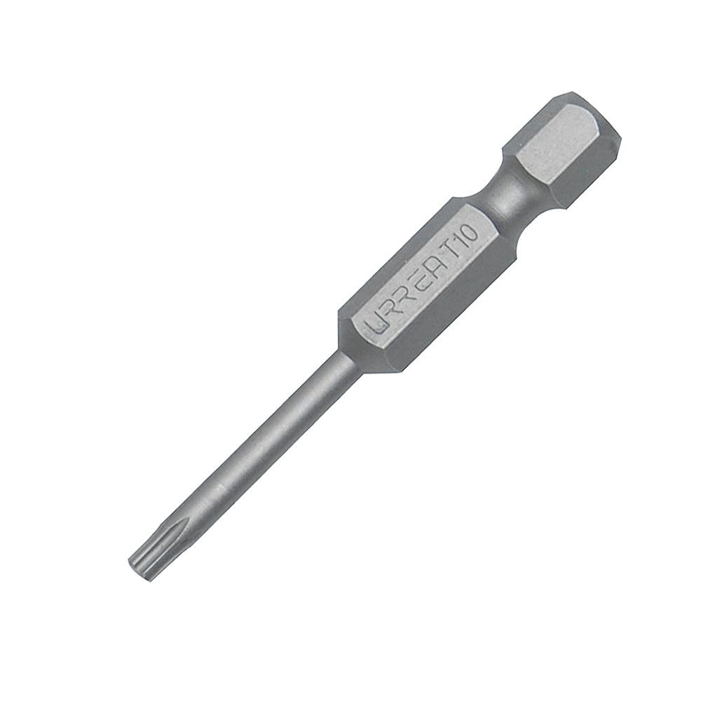 Punta Torx de poder hexágono de 1/4", T10x1-15/16" Urrea