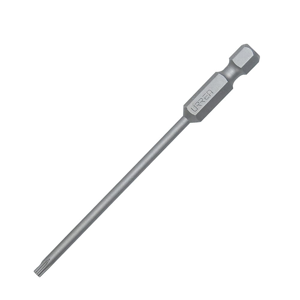 Punta Torx de poder hexágono de 5/16", T10 x 3-1/2" Urrea