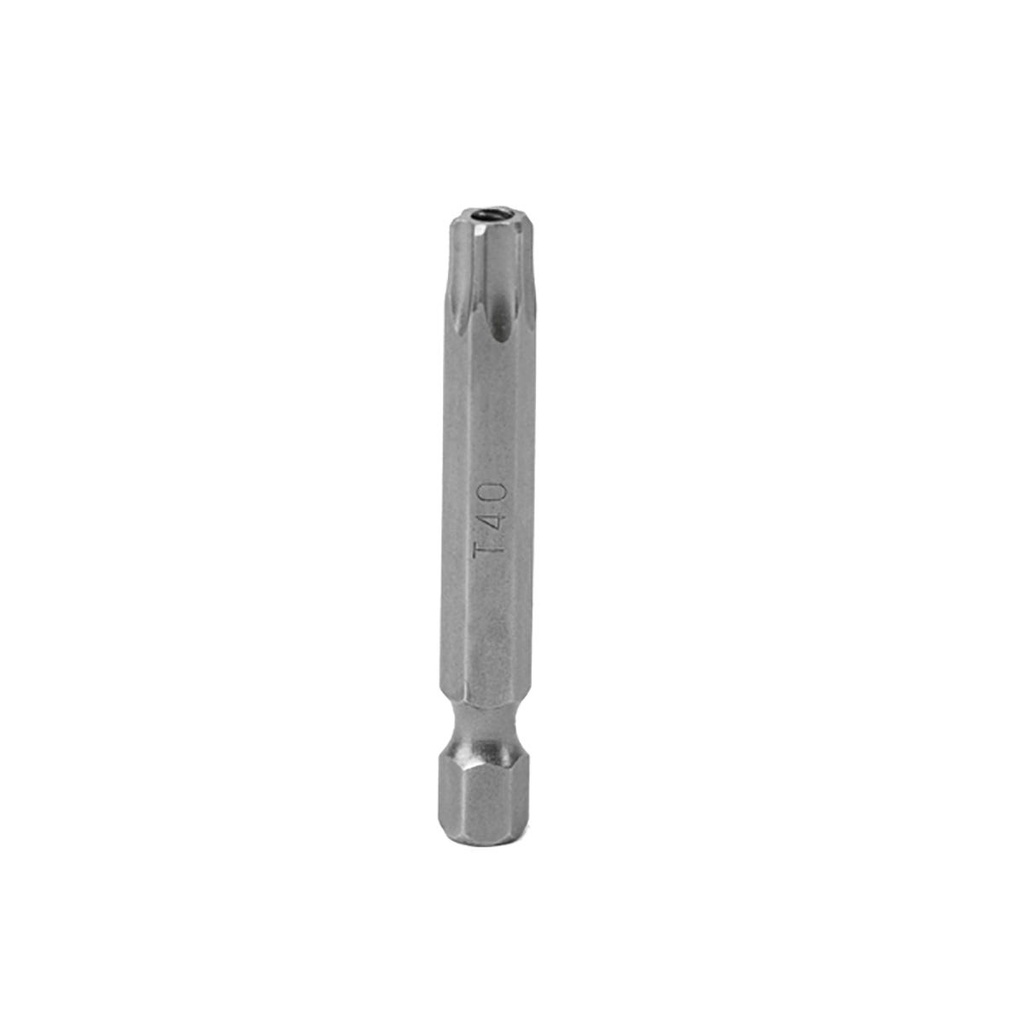 Punta Torx seguridad de poder hexágono de 1/4", T10 x 2" 5 piezas Surtek