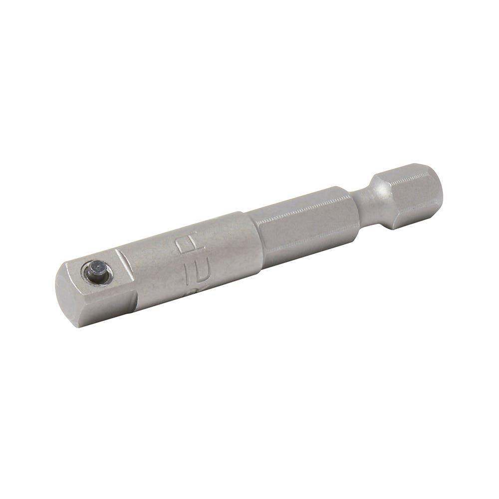 Adaptador con perno para dados cuadro hembra de 1/4", uso pesado, hexágono de 1/4" x 2" Urrea
