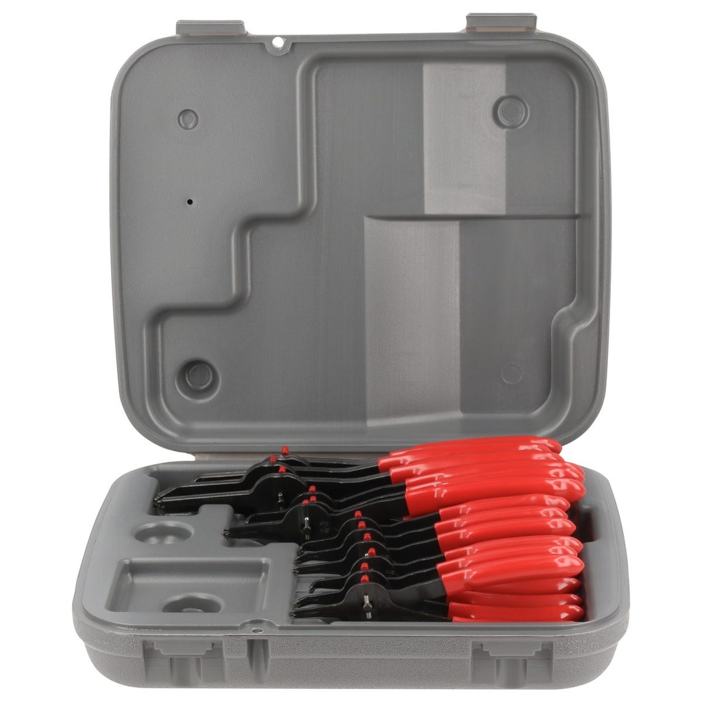 Juego de pinzas para anillos de retención convertibles con mariposa, 12 piezas Urrea