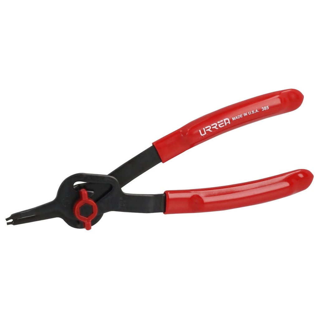 Pinza para anillos de retención convertibles con mariposa .070 ángulo de 0° Urrea