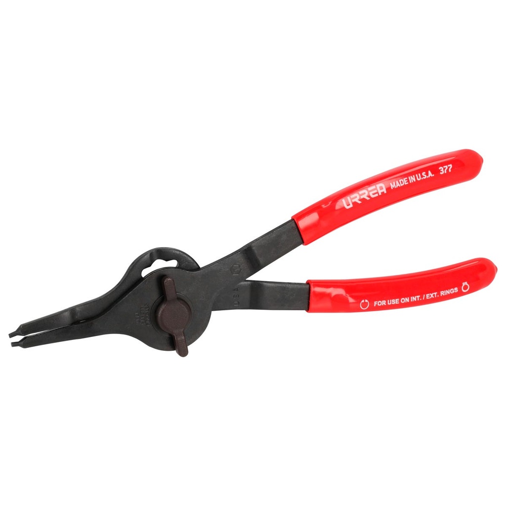 Pinza para anillos de retención convertibles con mariposa .090 ángulo de 0° Urrea