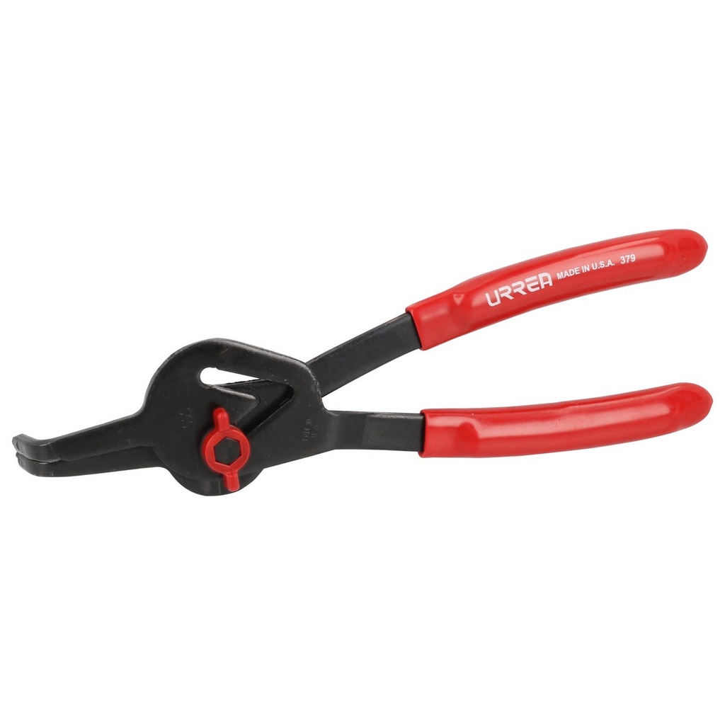 Pinza para anillos de retención convertibles con mariposa .090 ángulo de 90° Urrea