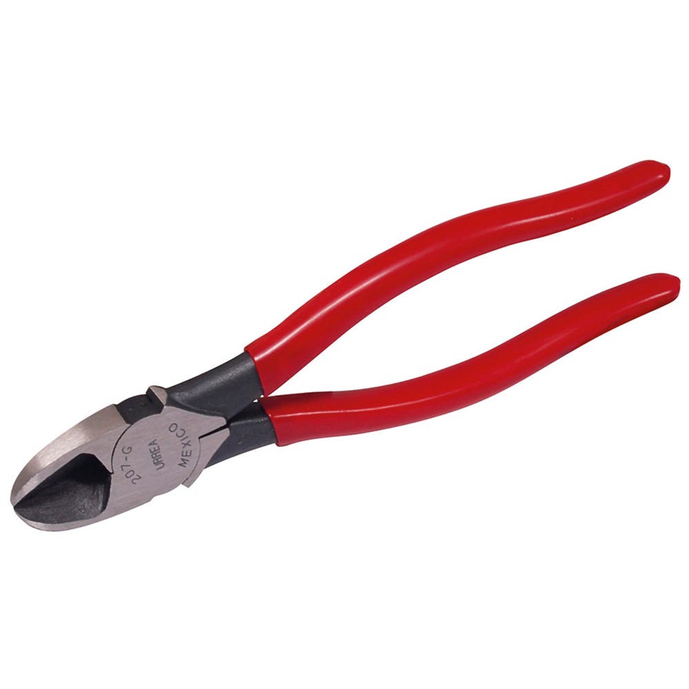 Pinza para electricista con mango rubber grip alta palanca corte diagonal de 7-3/4" Urrea
