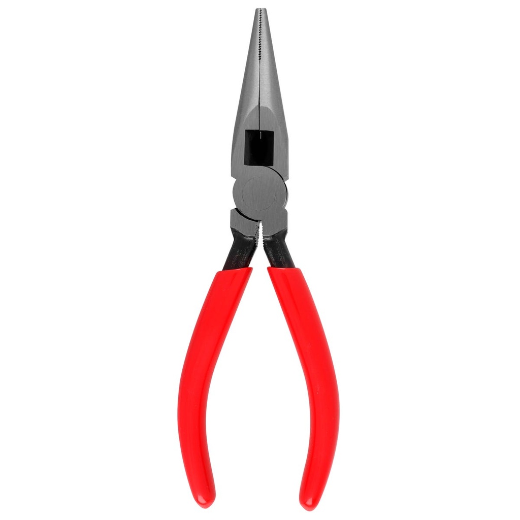 Pinza para electricista con mango rubber grip con punta larga corte latera de 6-5/8" Urrea
