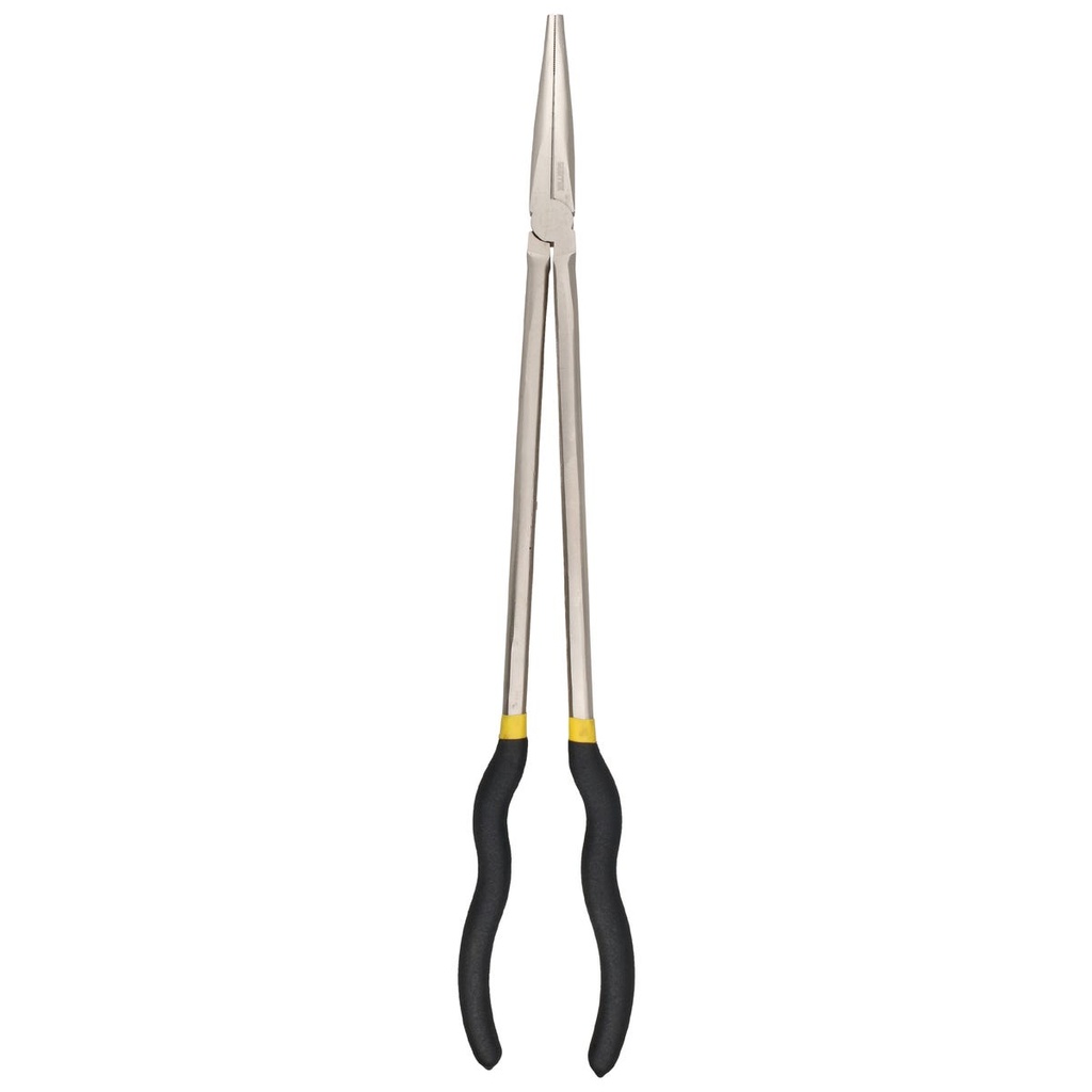 Pinza extra larga para electricista con mango doble plastisol punta fina de 16" Surtek