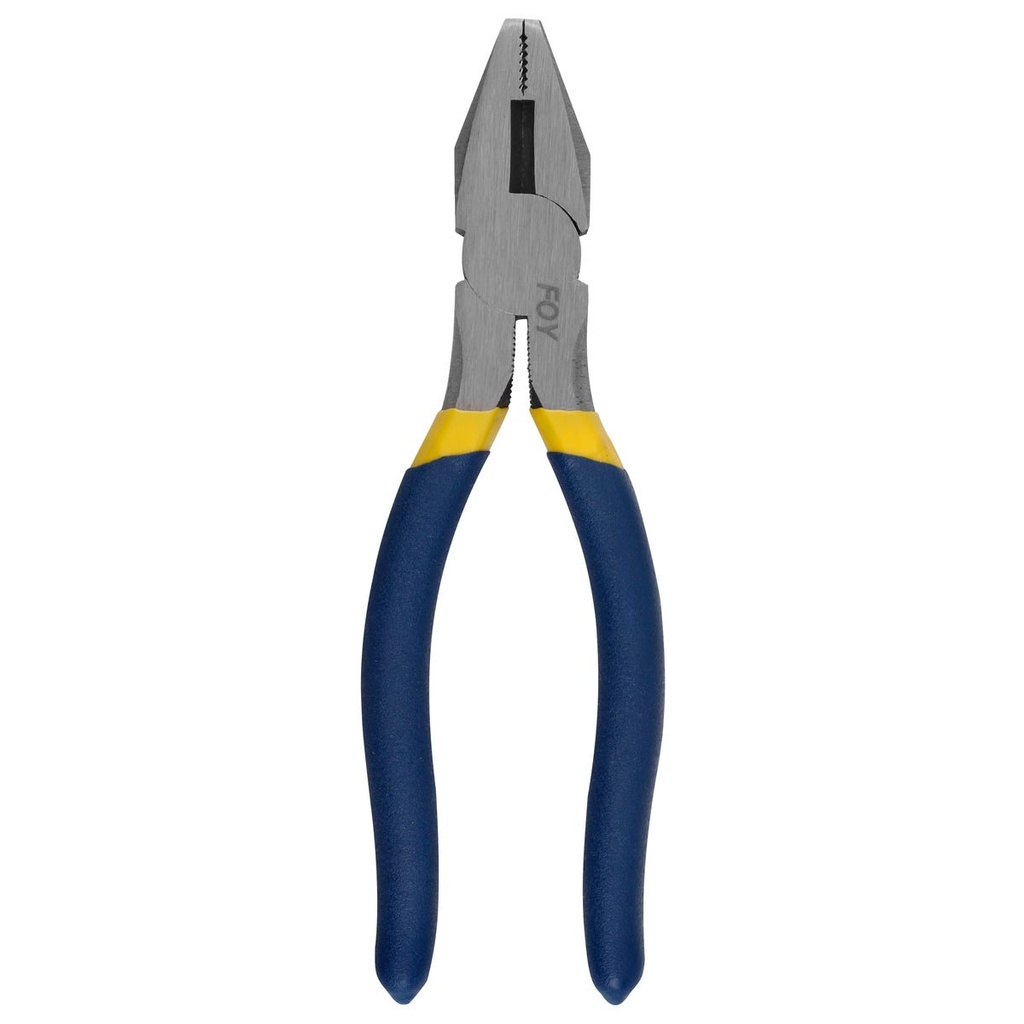 Pinza para electricista con mango doble plastisol corte lateral de 7" Foy