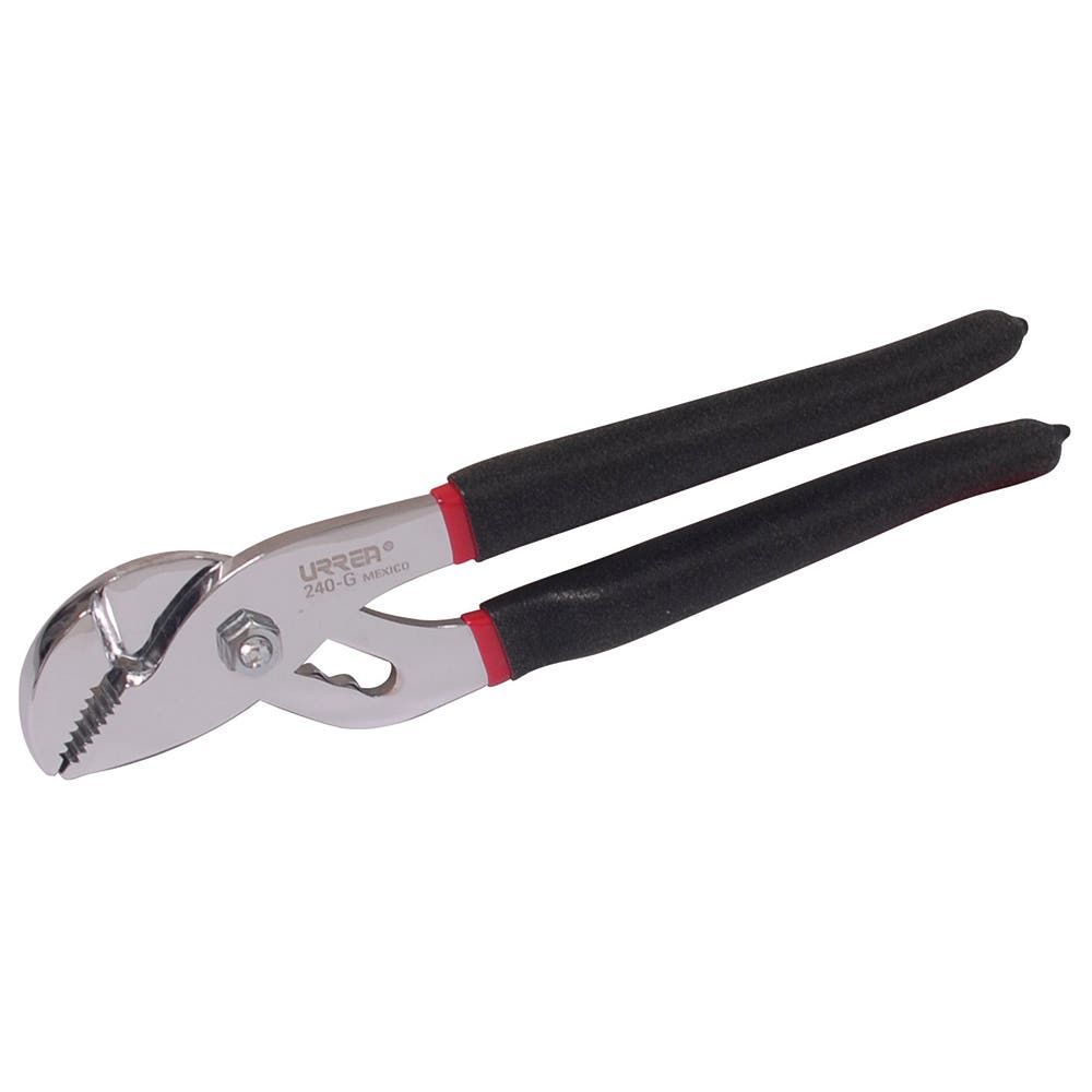 Pinza de extensión mango rubber grip 5 posiciones de 10" Urrea