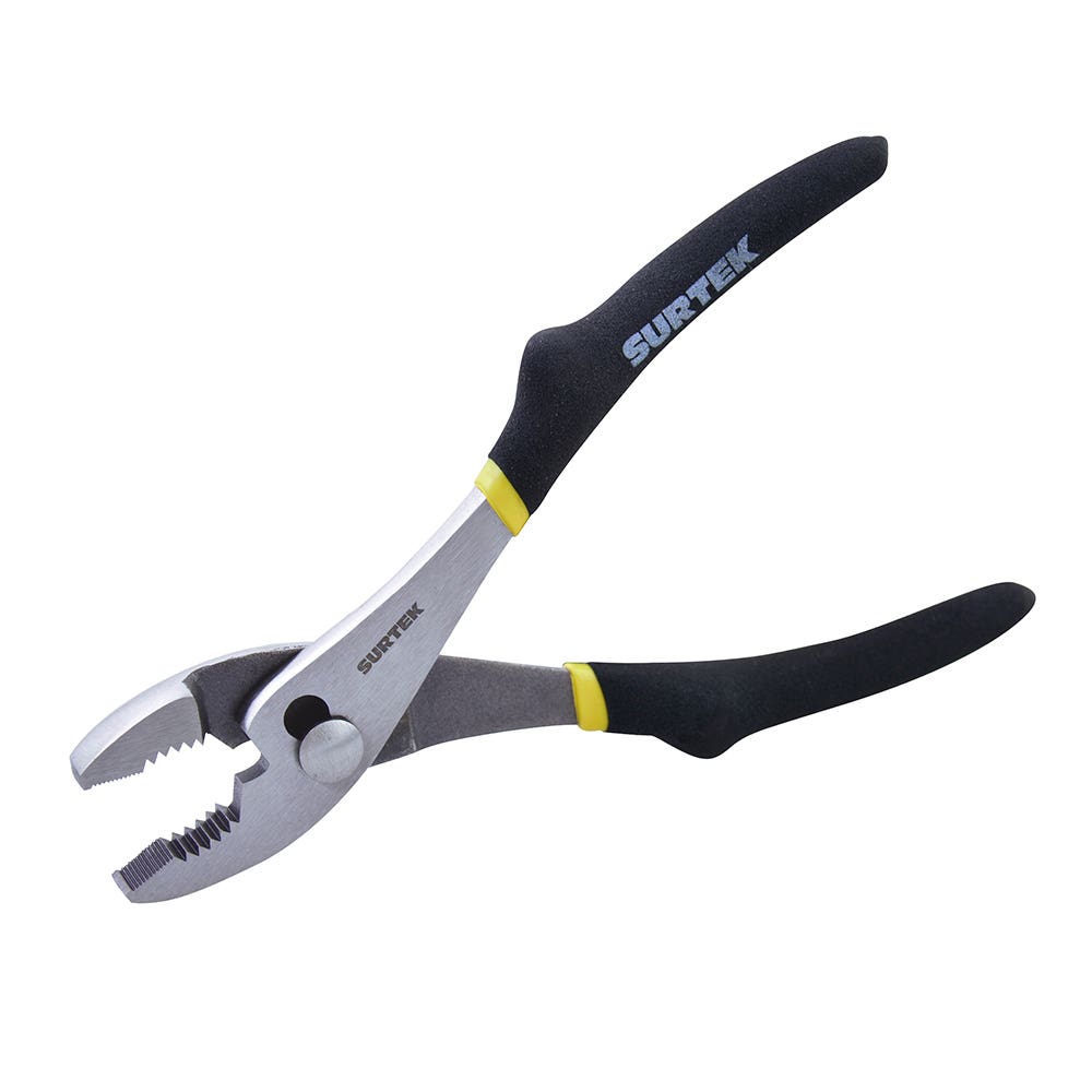 Pinza para mecánico con mango de vinil y botón de ajuste de 6" Surtek