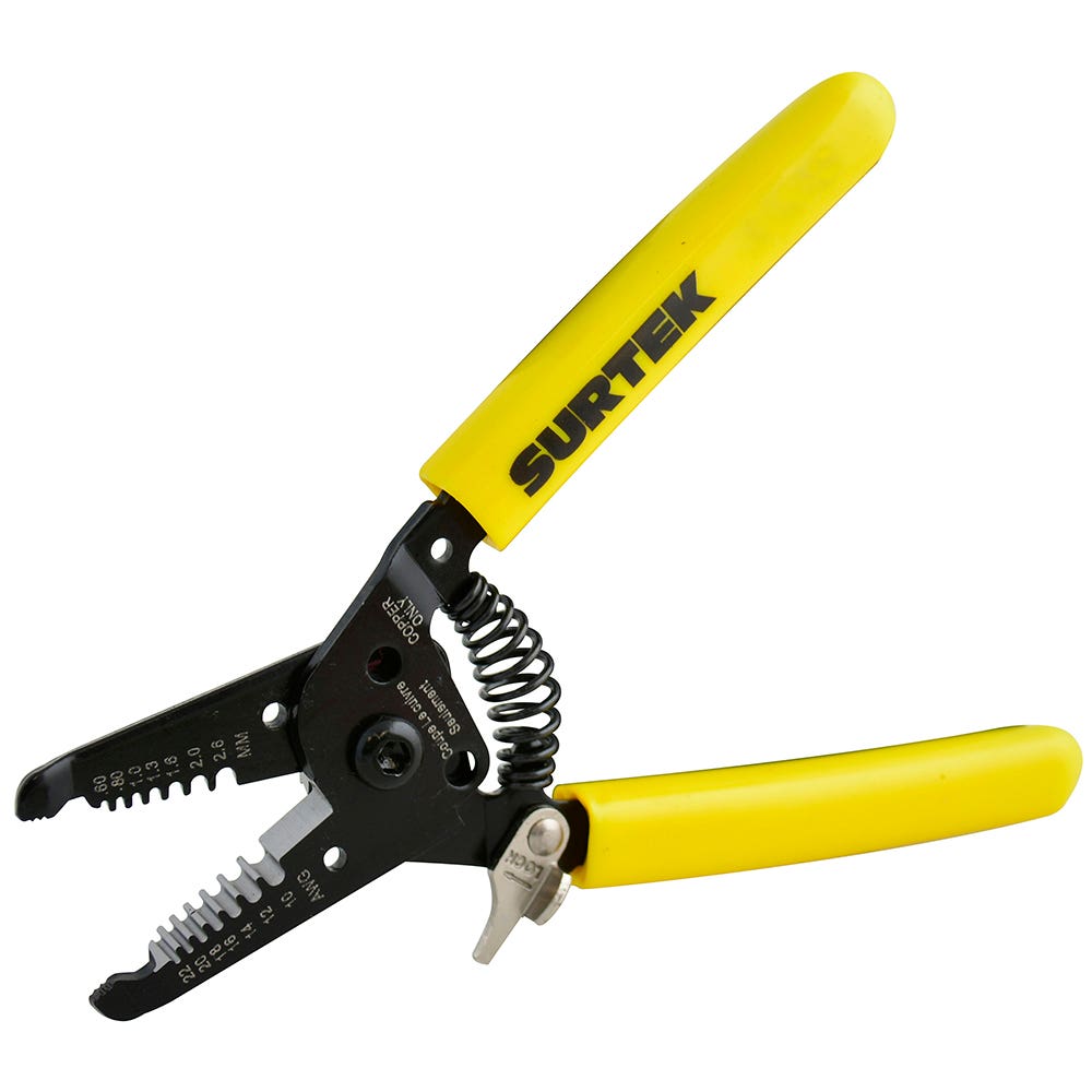 Pinza pelacable 10-26 AWG de 6" Surtek