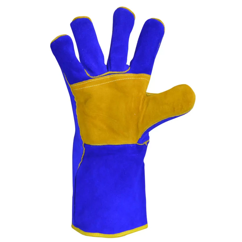 [BG3515G] Guante para soldadura con refuerzo en palma y dorso