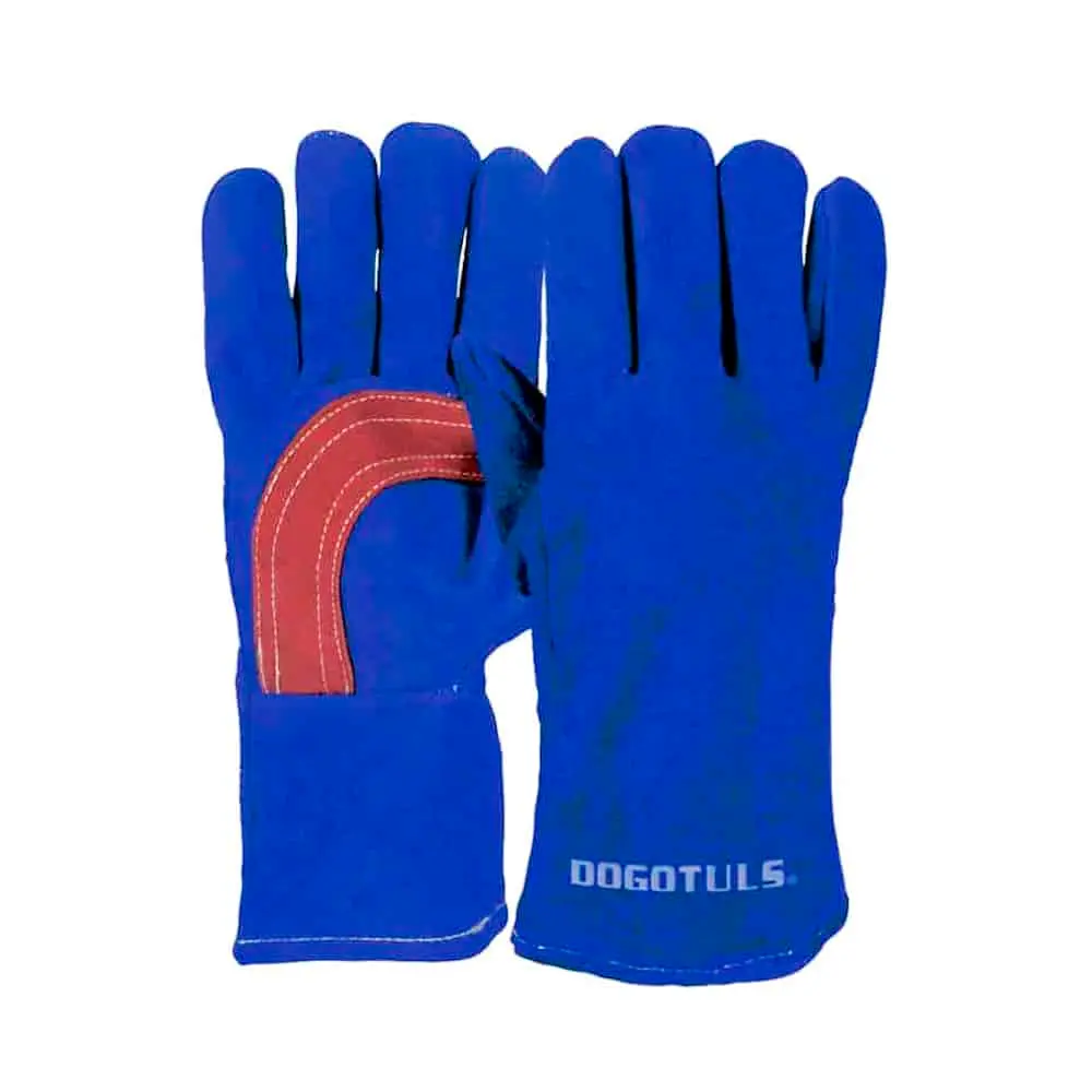 [BG3515G] Guante para soldadura con refuerzo en palma y dorso