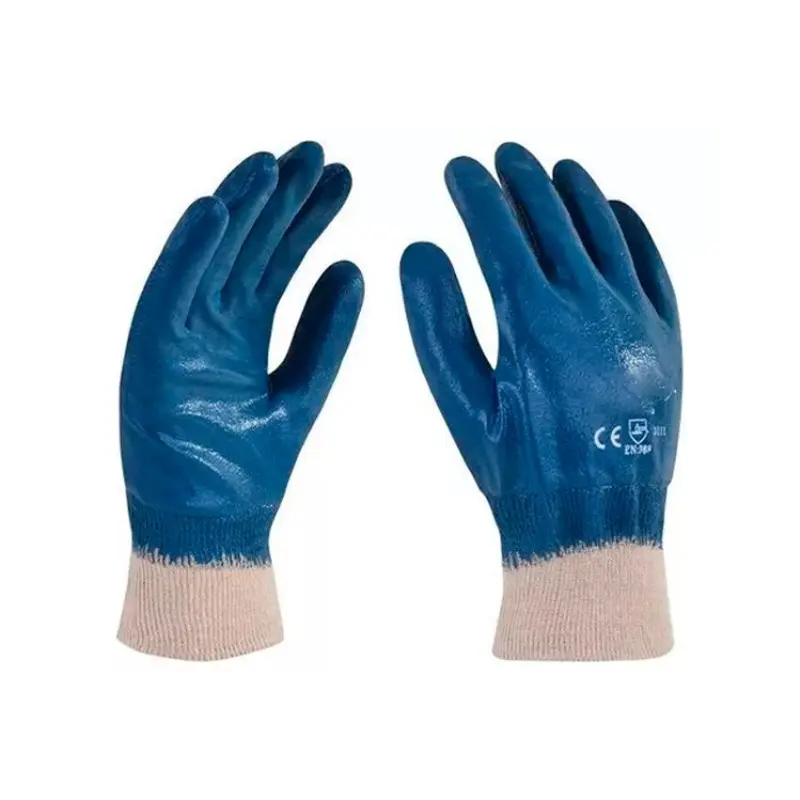 GUANTE DE NITRILO PUÑO ELÁSTICO