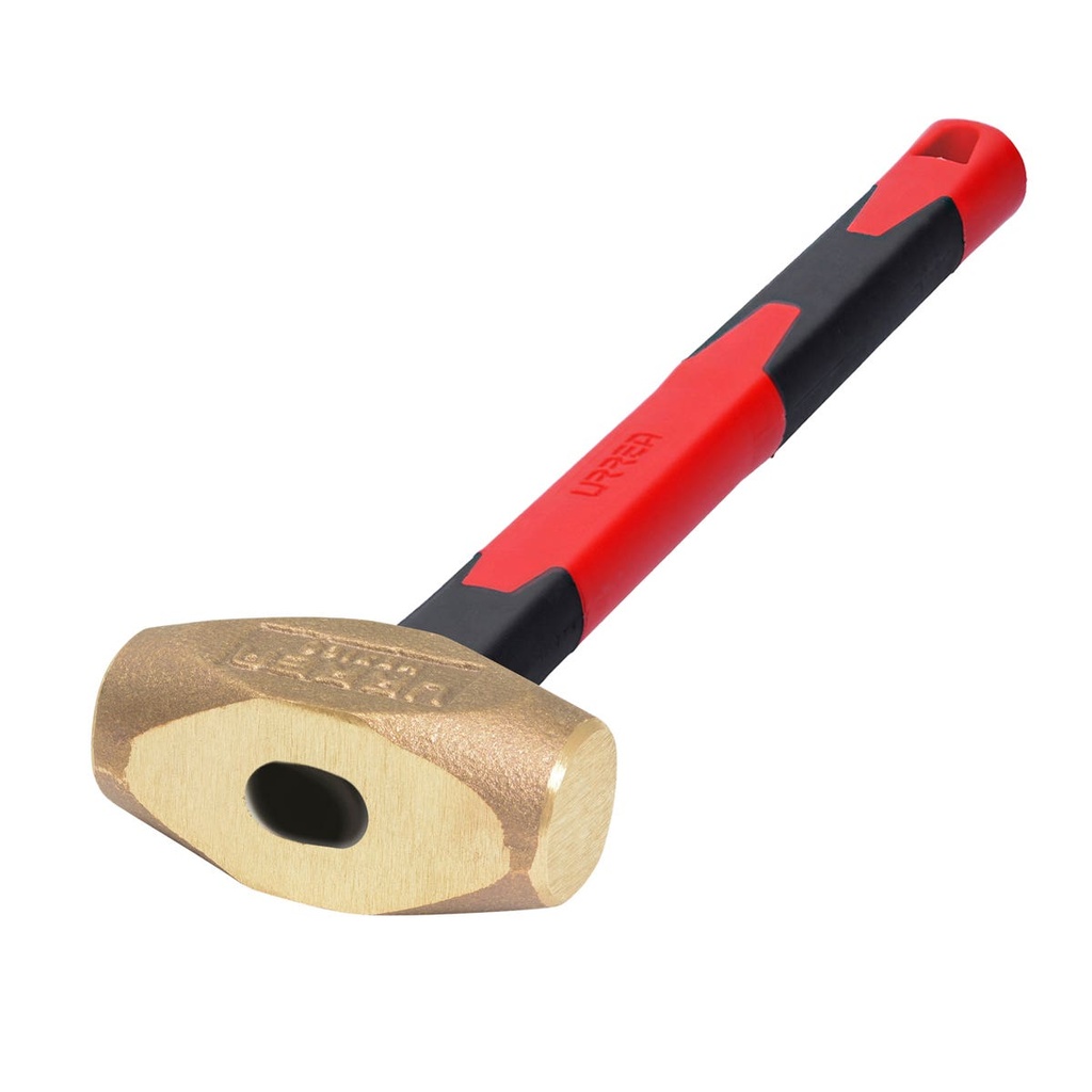 Marro de bronce con mango de fibra de vidrio 13", 1.6 lb Urrea