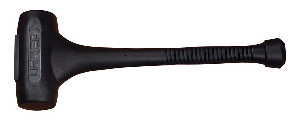 Marro de golpe seco con mango de fibra de vidrio antideslizante 20", 4.6 lb Urrea