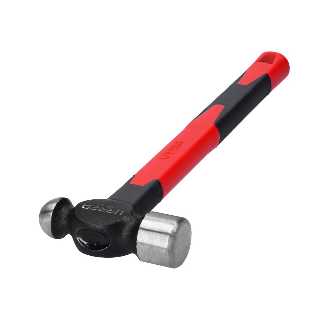Martillo de bola maquinado con mango de fibra de vidrio largo de 15", 40 oz Urrea